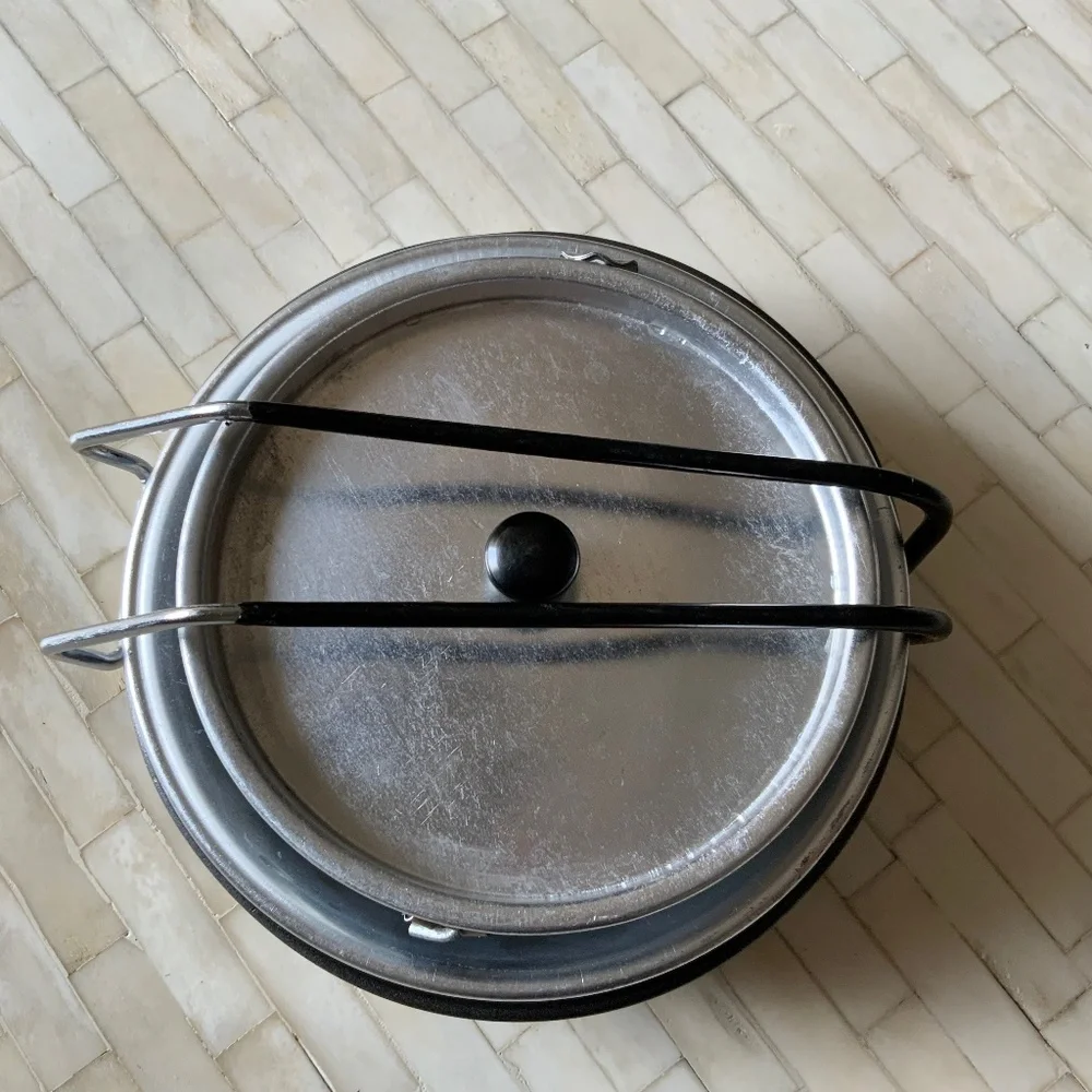 Vintage Scout Mess Kit Camping Cooking Set, Pan, Bowl, Pot With Lid